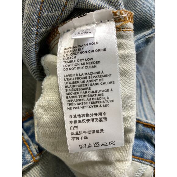 BDG Urban Outfitters Cowgirl Jeans Women’s Size 30 Light Blue Wash Retro Grunge - Picture 8 of 12